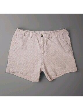 Chubbies Red White Blue Seersucker Shorts XL 5.5